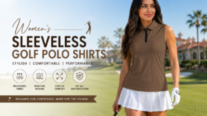 Read more about the article Women’s Sleeveless Golf Polo Shirts: The Perfect Blend of Style, Comfort & Performance
