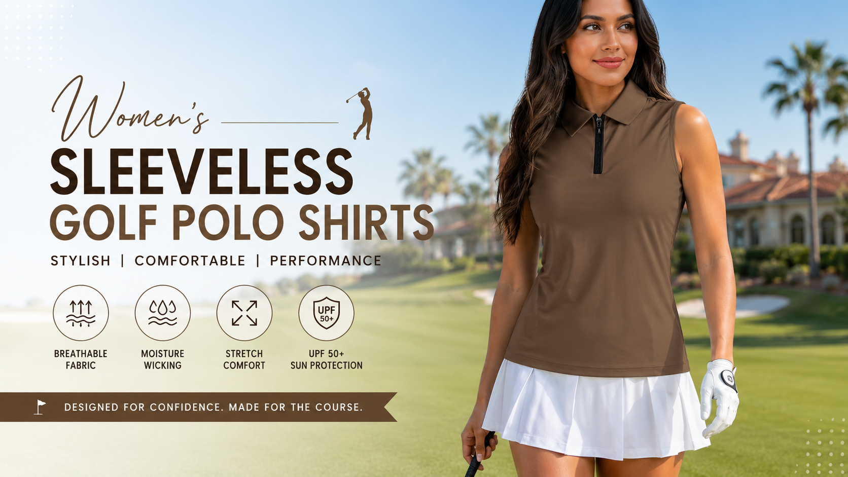 Read more about the article Women’s Sleeveless Golf Polo Shirts: The Perfect Blend of Style, Comfort & Performance