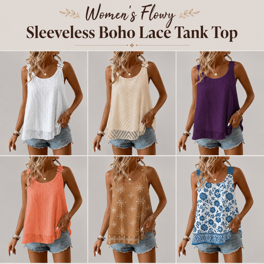 Women's sleeveless tank tops