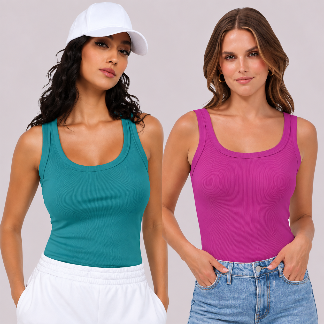 Womens sleeveless tank tops
