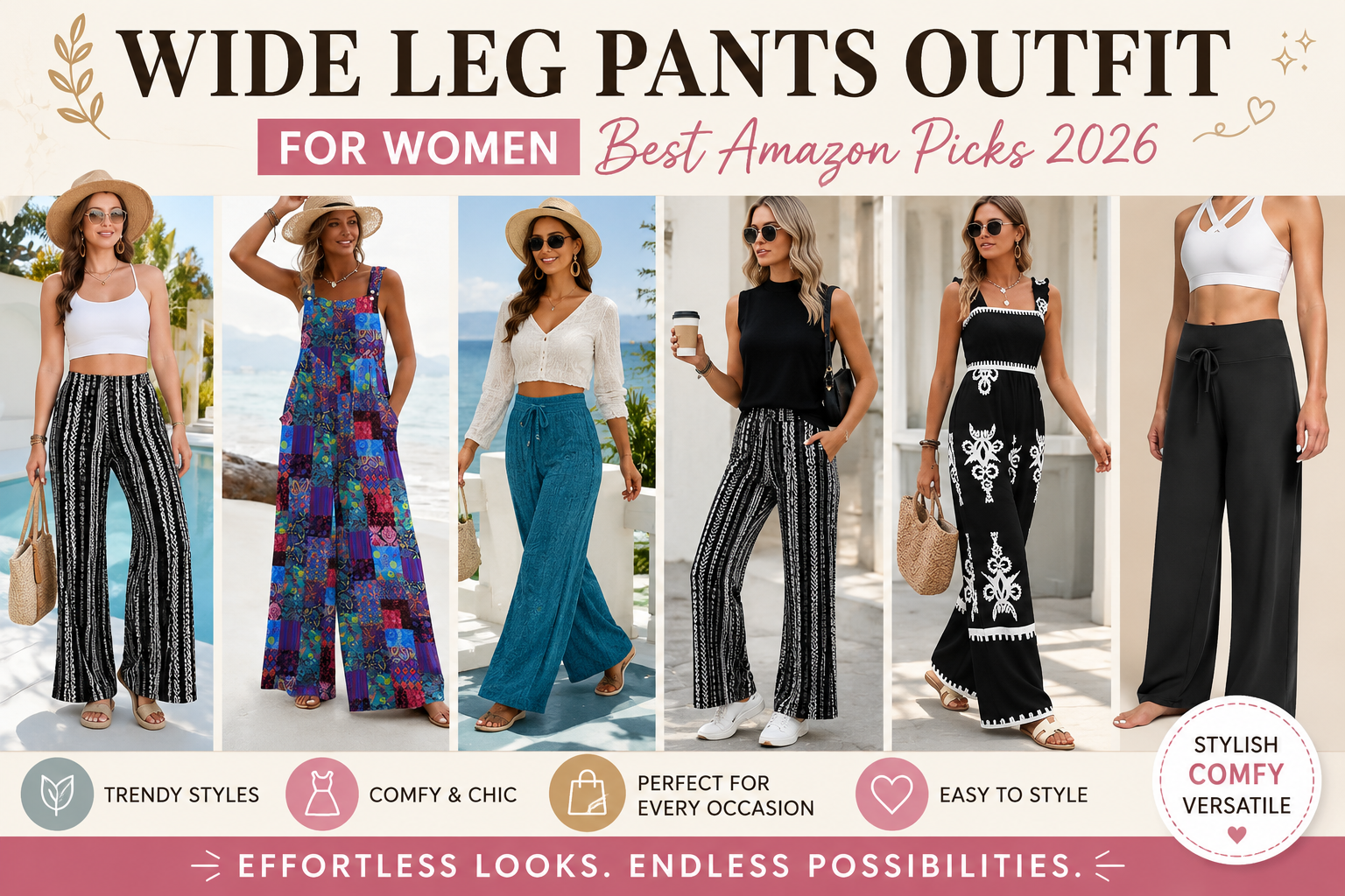 Read more about the article Wide Leg Pants Outfit for Women: 6 Best Amazon Picks (2026)