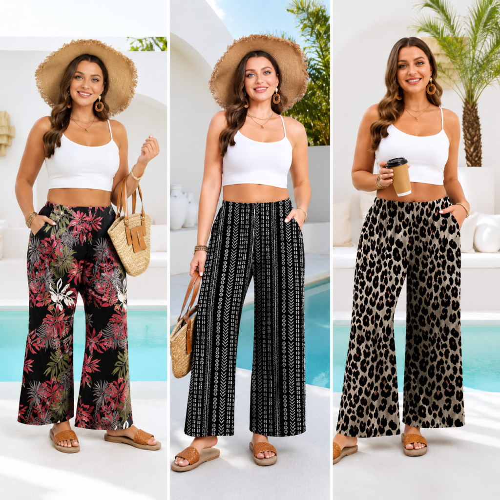 Wide Leg Pants Outfit for Women